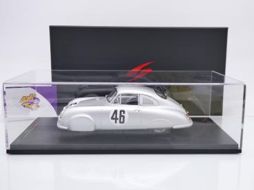Preview: Spark 18S861 # Porsche 356 SL #46 24h Le Mans 1951 " Veuillet - Mouche " 1:18