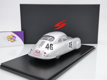 Preview: Spark 18S861 # Porsche 356 SL #46 24h Le Mans 1951 " Veuillet - Mouche " 1:18
