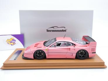 Preview: Tecnomodel TM18-286Q # Ferrari F40 LM Baujahr 1996 " pinkmetallic " 1:18