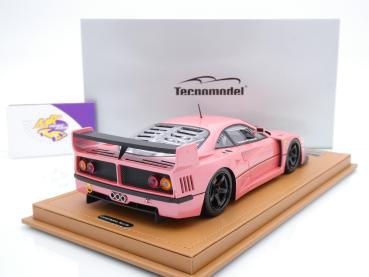Preview: Tecnomodel TM18-286Q # Ferrari F40 LM Baujahr 1996 " pinkmetallic " 1:18