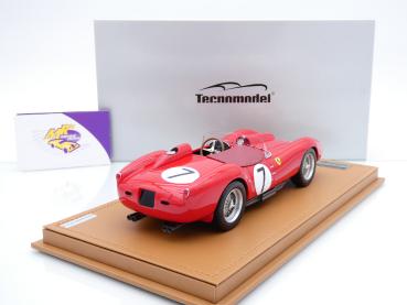 Preview: Tecnomodel TM18-260D # Ferrari 250 TR 58 1000km Nürburgring 1958 " Wolfgang von Trips - O. Gendebien " 1:18