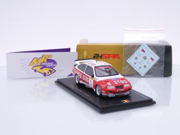 Preview: Spark 43SPA1989 # Ford Sierra RS500 Cosworth #1 Winner 24h Spa 1989 " Eggenberger Bastos Racing " 1:43