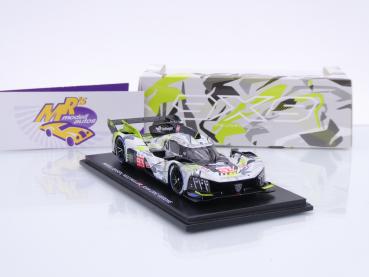 Preview: Spark S9126 # Peugeot 9x8 Hypercar #93 12th 24h Le Mans 2024 " Vergne - Müller - Jensen " 1:43