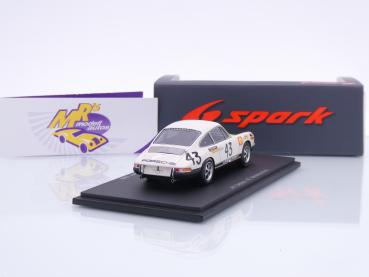 Preview: Spark S9738 # Porsche 911T #43 12th 24h Le Mans 1968 " R. Vanderschrick - J-P. Gaban " 1:43