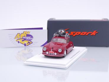 Spark S6132 # Porsche 356 Rallye Monte Carlo 1953 " A. von Jungenfeld " 1:43
