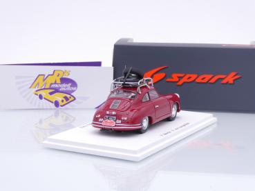 Preview: Spark S6132 # Porsche 356 Rallye Monte Carlo 1953 " A. von Jungenfeld " 1:43