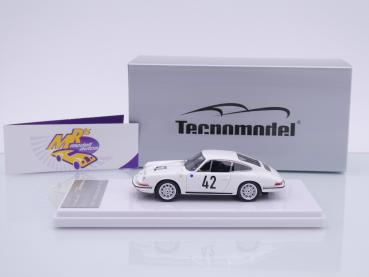 Preview: Tecnomodel TM43-62A # Porsche 911S #42 24h Le Mans 1967 " Buchet - Linge " 1:43