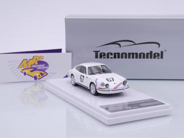 Preview: Tecnomodel TM43-62C # Porsche 911S #67 24h Le Mans 1967 " Boutin - Sanson " 1:43
