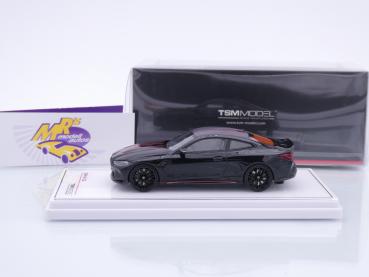 Preview: TSM Models 430775 # BMW M4 (G82) CSL Baujahr 2022 " schwarz-rot-carbon " 1:43