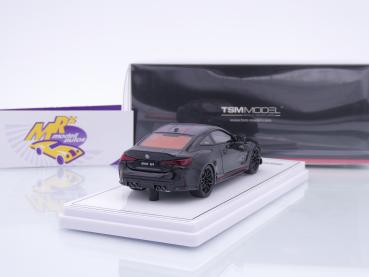 Preview: TSM Models 430775 # BMW M4 (G82) CSL Baujahr 2022 " schwarz-rot-carbon " 1:43