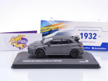 Preview: Solido S4314201 # Toyota GR Corolla Circuit Edition Baujahr 2023 " dunkelgraumetallic " 1:43