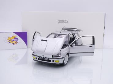 Preview: Norev 185256 # Renault Clio 16S Baujahr 1992 " Iceberg Grey " 1:18