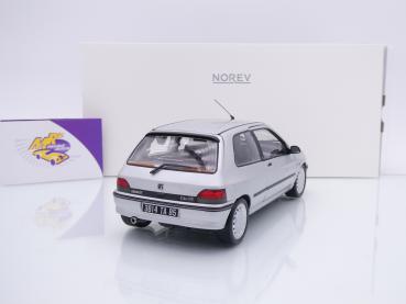 Preview: Norev 185256 # Renault Clio 16S Baujahr 1992 " Iceberg Grey " 1:18