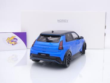Preview: Norev 185450 # Alpine A290 GTS E-Tech 100% Electric Baujahr 2025 " blaumetallic-schwarz " 1:18