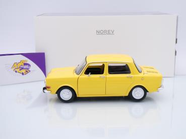 Preview: Norev 185714 # Simca 1000 LS Baujahr 1974 " Maya Yellow " 1:18