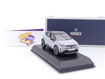 Preview: Norev 517765 # Renault Captur Esprit Alpine Baujahr 2024 " graumetallic-schwarz " 1:43