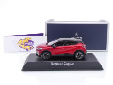 Preview: Norev 517766 # Renault Captur Esprit Alpine Baujahr 2024 " rotmetallic-schwarz " 1:43
