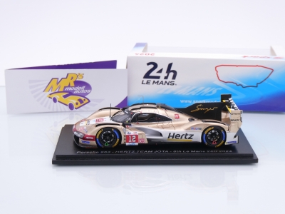 Preview: Spark S9118 # Porsche 963 Hypercar LMH #12 8th 24h Le Mans 2024 " Hertz Team JOTA " 1:43