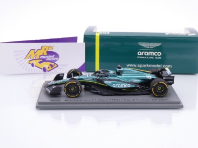 Preview: Spark S9530 # Aston Martin AMR24 #18 Saudi Arabien GP 2024 " Lance Stroll " 1:43