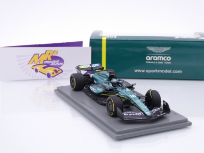 Preview: Spark S9530 # Aston Martin AMR24 #18 Saudi Arabien GP 2024 " Lance Stroll " 1:43