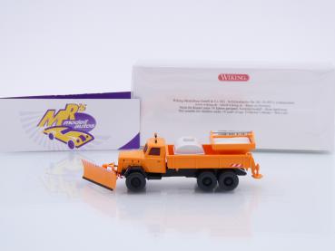 Preview: Wiking 0646 09 # Magirus-Pritschen-Lkw Baujahr 1958 " Kommunal Winterdienst " 1:87