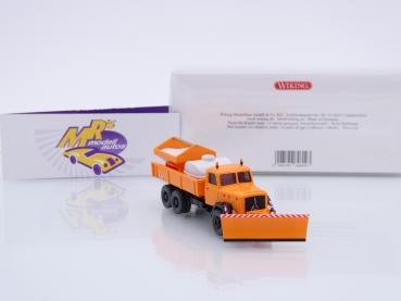 Preview: Wiking 0646 09 # Magirus-Pritschen-Lkw Baujahr 1958 " Kommunal Winterdienst " 1:87