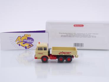 Preview: Wiking 0509 02 # Mercedes-Benz Schwerlastzugmaschine Baujahr 1963-67 " Pieper " 1:87