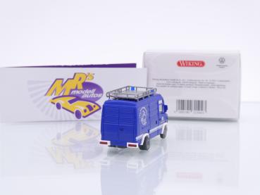 Preview: Wiking 0272 01 # Mercedes-Benz 507 D Kastenwagen Baujahr 1986-96 " THW " 1:87