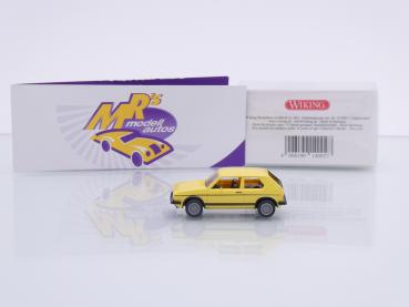 Preview: Wiking 0045 05 # VW Golf I GTI Baujahr 1976-83 " gelb " 1:87