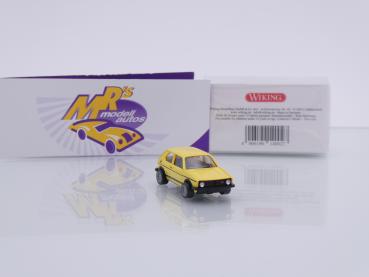 Preview: Wiking 0045 05 # VW Golf I GTI Baujahr 1976-83 " gelb " 1:87