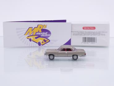 Preview: Wiking 0146 04 # Mercedes-Benz 250 SE Coupe Baujahr 1965-67 " nerzgraumetallic " 1:87