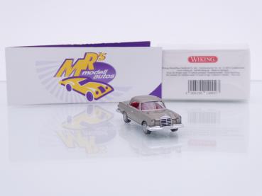 Preview: Wiking 0146 04 # Mercedes-Benz 250 SE Coupe Baujahr 1965-67 " nerzgraumetallic " 1:87