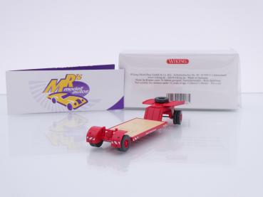 Preview: Wiking 0502 08 # 2-achs Tiefladeanhänger Baujahr 1956-73 " Rosenkranz " 1:87