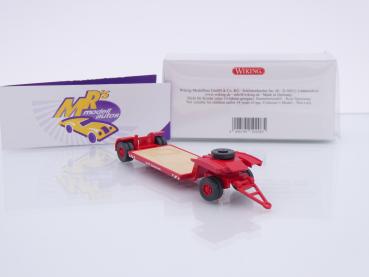 Preview: Wiking 0502 08 # 2-achs Tiefladeanhänger Baujahr 1956-73 " Rosenkranz " 1:87