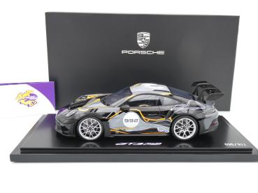 Preview: Spark WAP0212830SGT3 # Porsche 911 992 GT3 RS Weissach 2023 " Test Track " 1:18