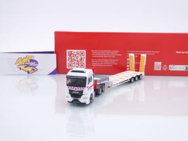 Herpa 318297 # MAN TGX GM Tiefladesattelzug mit Kran " Katastrophenschutz Niedersachsen " 1:87