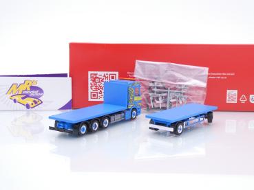 Preview: Herpa 318631 # Scania CR 20 ND Rungen-Hängerzug " Martin Wittwer " 1:87