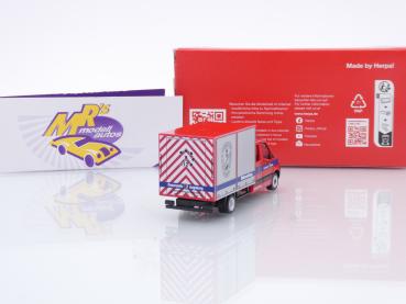 Preview: Herpa 097017 # Mercedes-Benz Sprinter '18 Kasten Einsatzwagen " Feuerwehr Augsburg " 1:87