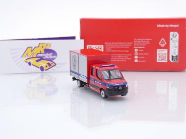 Preview: Herpa 097017 # Mercedes-Benz Sprinter '18 Kasten Einsatzwagen " Feuerwehr Augsburg " 1:87