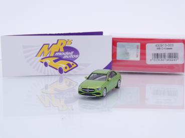 Herpa 430913-003 # Mercedes-Benz C-Klasse Limousine Baujahr 2021 " Green Hell " 1:87