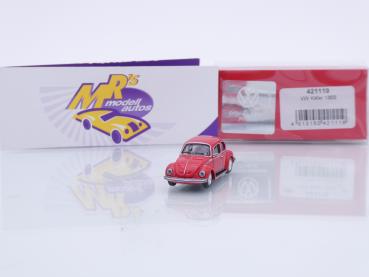 Herpa 421119 # Volkswagen VW Käfer 1303 City Baujahr 1972 " ibizarot " 1:87
