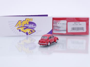 Preview: Herpa 421119 # Volkswagen VW Käfer 1303 City Baujahr 1972 " ibizarot " 1:87