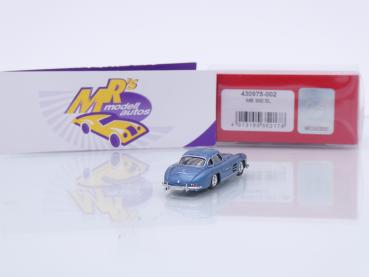 Preview: Herpa 430975-002 # Mercedes-Benz 300 SL Baujahr 1954 " hellblaumetallic " 1:87