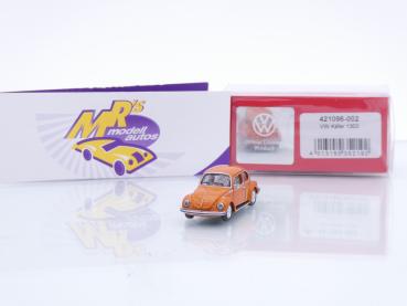 Herpa 421096-002 # Volkswagen VW Käfer 1303 Baujahr 1970 " leuchtorange " 1:87