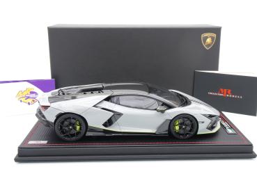 Preview: MR Collection LAMBO058SE6 # Lamborghini Revuelto Baujahr 2023 " Grigio Hati " 1:18