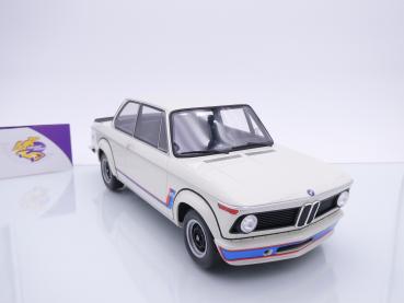 Ottomobile G077 # BMW 2002 Turbo Baujahr 1974 " chamonixweiß " 1:12