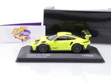 Preview: Minichamps 410062111 # Porsche 911 (992) GT3 RS Baujahr 2023 " acidgrün " 1:43