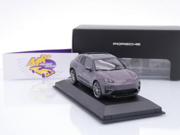 Preview: Solido WAP0200710RMAT # Porsche Macan Turbo H2 Baujahr 2024 " lilagraumetallic " 1:43