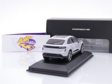 Preview: Solido WAP0200700RMAT # Porsche Macan Turbo H2 Baujahr 2024 " eisgraumetallic " 1:43