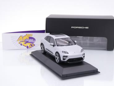 Preview: Solido WAP0200700RMAT # Porsche Macan Turbo H2 Baujahr 2024 " eisgraumetallic " 1:43